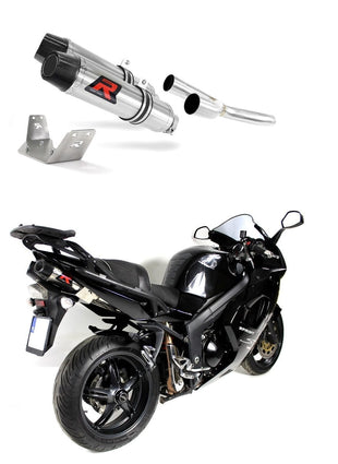 Triumph SPRINT 1050 ST DUAL 2005 - 2012 Exhaust Silencer Muffler HP3 + dB killer medium