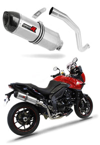 Triumph TIGER SPORT 1050 2016 - 2020 HI Level Exhaust Silencer Muffler HP1 + dB killer medium 20 m.