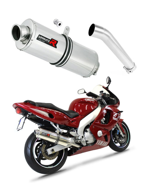 Yamaha YZF 600 R Thundercat 1996 - 2006 Exhaust Silencer Muffler OV + dB killer medium
