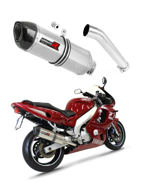 Yamaha YZF 600 R Thundercat 1996 - 2006 Exhaust Silencer Muffler HP1 + dB killer medium