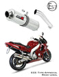 YZF 600R Thundercat EU Approved Exhaust Silencer ROUND 1996 - 2006 19 m. - Dominator motociklo duslintuvas