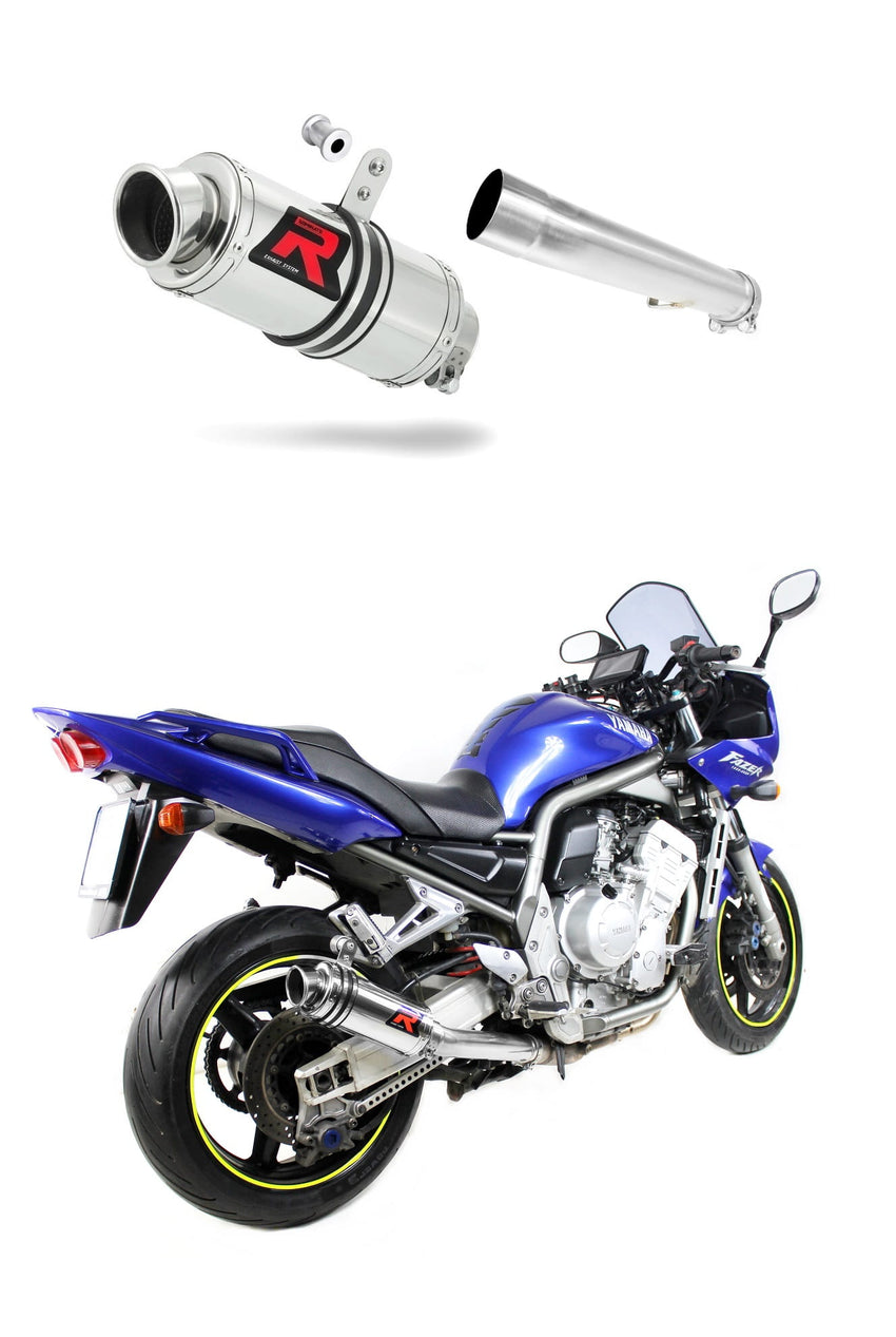 Yamaha FZS FAZER 1000 2001 - 2005 Exhaust Silencer Muffler GP1 + dB killer medium 20 m.