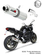 YAMAHA FZ1 1000 FAZER EU Approved Exhaust Silencer ROUND 2006 - 2015 20 m. - Dominator motociklo duslintuvas