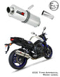 FZ 8 N / FZ8 S FAZER EU Approved Exhaust Silencer OVAL 2010 - 2016 20 m. - Dominator motociklo duslintuvas