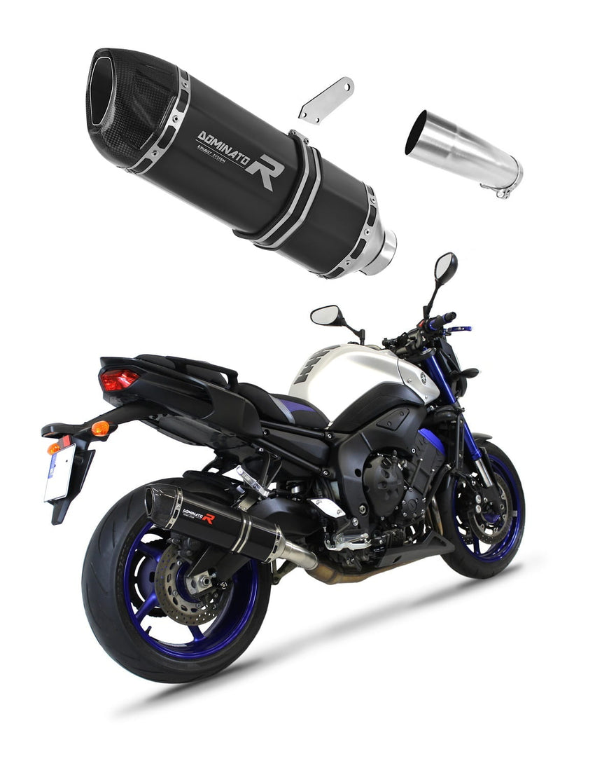 Yamaha FZ8 FAZER 2010 - 2016 Exhaust Silencer Muffler HP1 BLACK + dB killer medium 20 m.