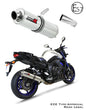 FZ 8 N / FZ8 S FAZER EU Approved Exhaust Silencer ROUND 2010 - 2016 20 m. - Dominator motociklo duslintuvas