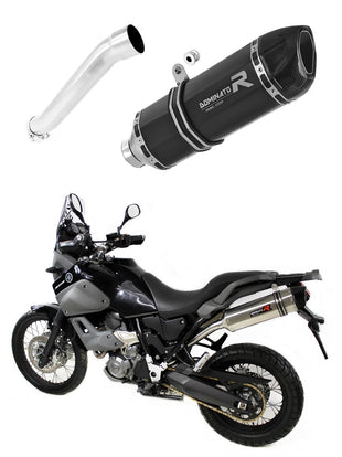 Yamaha XT 660 Z TENERE 2008 - 2016 Exhaust Silencer Muffler HP1 BLACK + dB killer medium