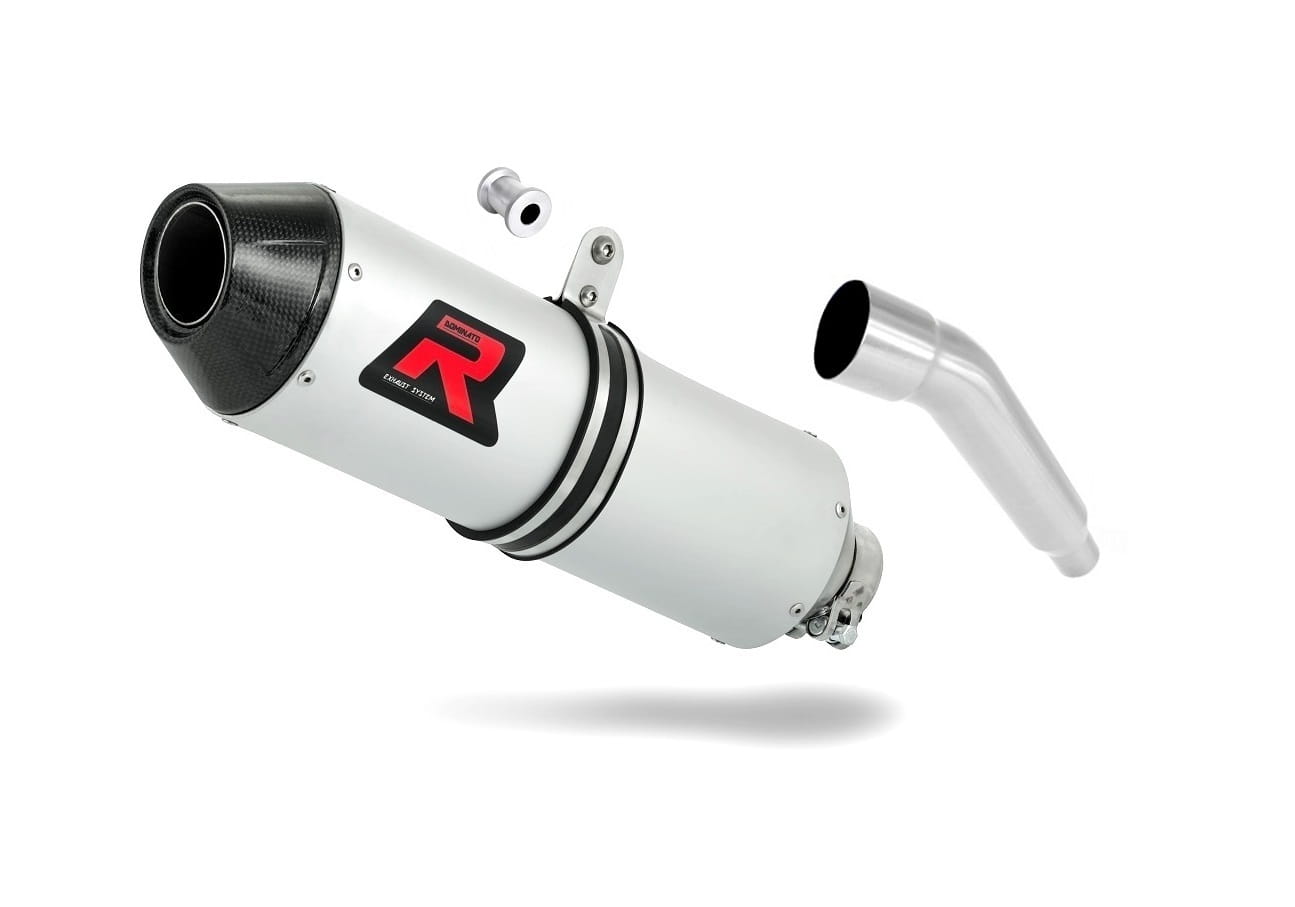 Yamaha XT 125 R Exhaust Silencer Muffler MX2 + dB killer medium 