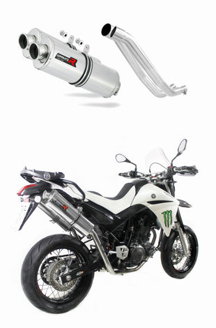 Yamaha XT 660 X 2004 - 2016 Exhaust Silencer Muffler OV + dB killer medium