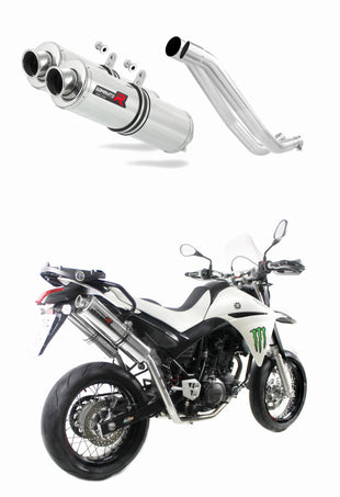 Yamaha XT 660 X 2004 - 2016 Exhaust Silencer Muffler ST + dB killer medium