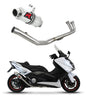 Yamaha XP 530 T-MAX 2012 - 2016 Full Exhaust System Collector Silencer GP1 + dB killer medium 20 m. - Dominator motociklo duslintuvas