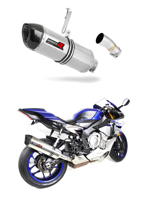 Yamaha YZF R1 1000 RN32 2015 - 2016 Exhaust Silencer Muffler HP1 + dB killer medium
