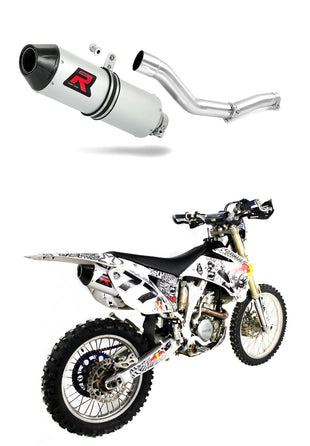Yamaha WR 250 F 2007 - 2013 Exhaust Silencer Muffler MX2 + dB killer medium