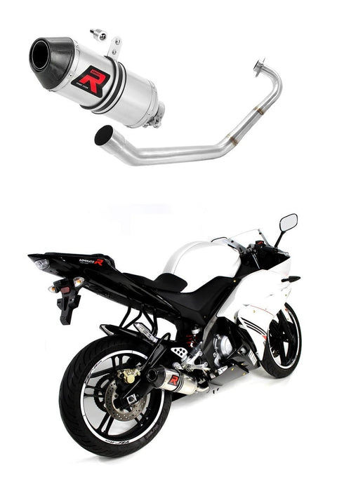 Yamaha YZF R125 2014 - 2018 Full Exhaust System Collector Silencer HP3 + dB killer medium