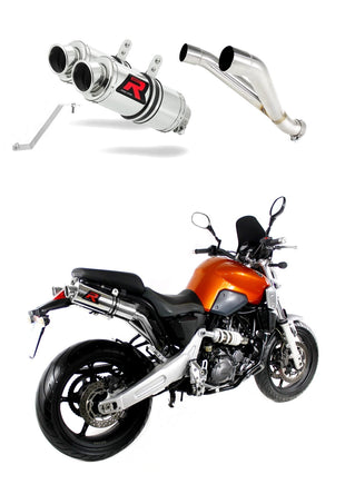 Yamaha MT 03 660 2006 - 2013 Exhaust Silencer Muffler GP1 + dB killer medium