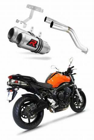 Yamaha FZ6 FAZER 600 S2 2006 - 2010 Exhaust Silencer Muffler GP + dB killer medium