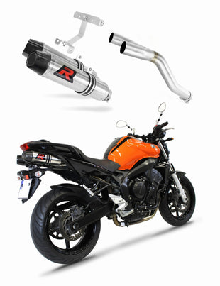 Yamaha FZ6 FAZER 600 S2 2006 - 2010 Exhaust Silencer Muffler HP3 + dB killer medium