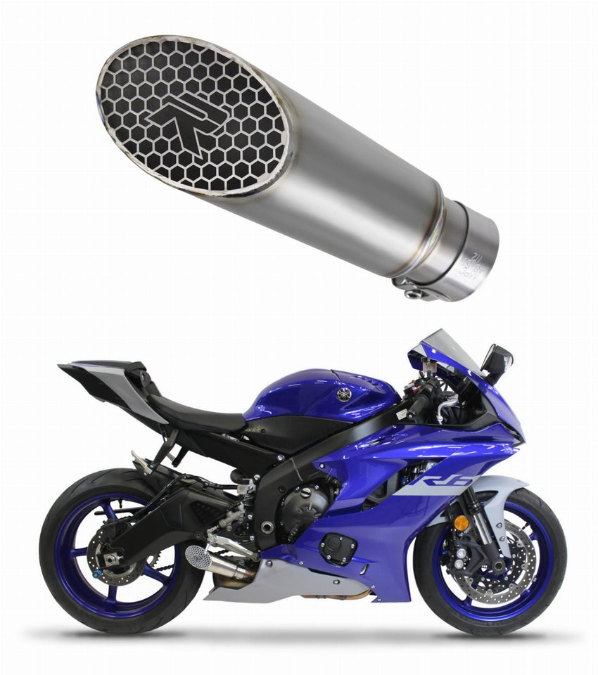 Yamaha YZF R6 2017 - 2023 Exhaust Megaphone Titanium GP3 20 m.