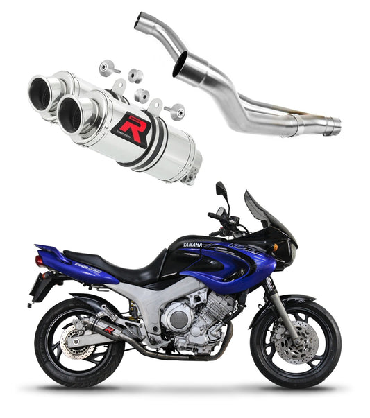 Yamaha TDM 850 1991 - 1995 Exhaust Silencer Muffler GP1 + dB killer medium 19 m. - Dominator motociklo duslintuvas
