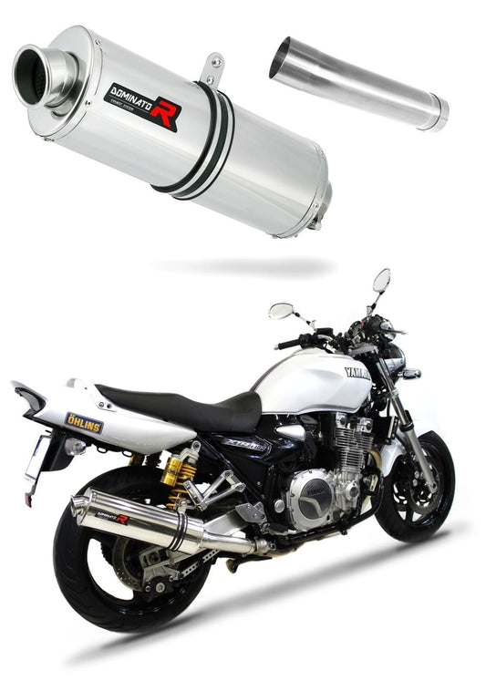 Yamaha XJR 1300 2007 - 2016 Exhaust Silencer Muffler OV + dB killer medium 20 m. - Dominator motociklo duslintuvas