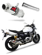 Yamaha XJR 1300 2007 - 2016 Exhaust Silencer Muffler GP1 + dB killer medium 20 m. - Dominator motociklo duslintuvas