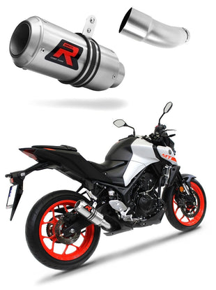 Yamaha MT 03 2017 - 2019 Exhaust Silencer Muffler GP + dB killer medium