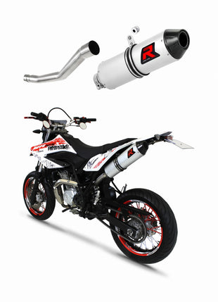 Yamaha WR 125 R 2009 - 2014 Exhaust Silencer Muffler MX2 + dB killer medium