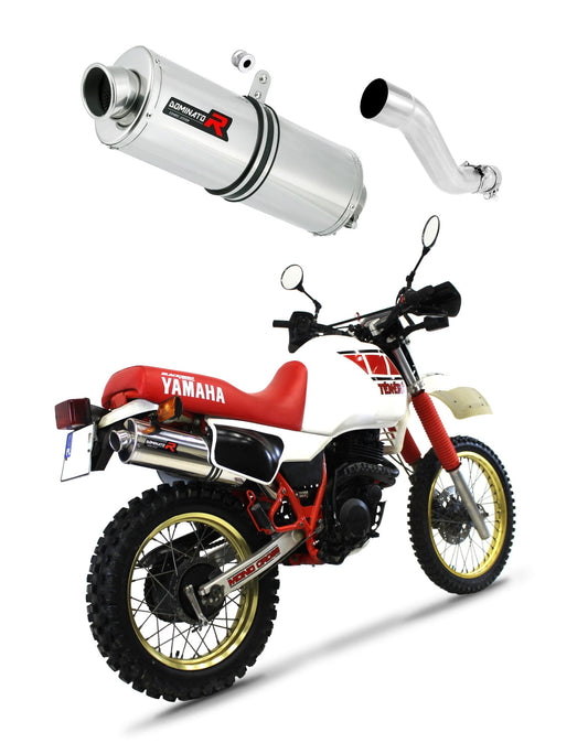 Yamaha XT 600 TENERE 1987 - 1989 Exhaust Silencer Muffler OV + dB killer medium 19 m. - Dominator motociklo duslintuvas