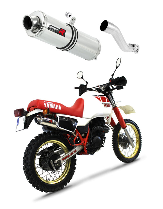 Yamaha XT 600 TENERE 1987 - 1989 Exhaust Silencer Muffler GP1 + dB killer medium 19 m. - Dominator motociklo duslintuvas