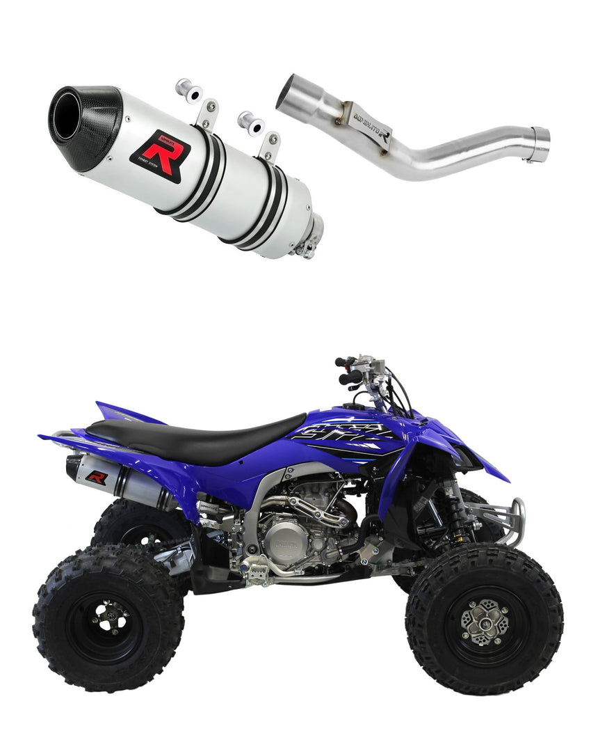 Yamaha YFZ 450 R 2014 - 2022 Exhaust Silencer Muffler MX2 + dB killer medium 20 m.