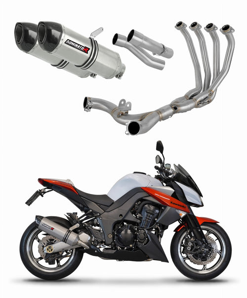 Kawasaki Z1000 2017 - 2020 Full Exhaust System Collector Silencer HP1 + dB killer