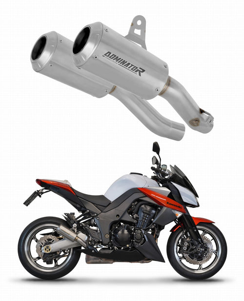 Kawasaki Z1000 2010 - 2013 Exhaust Silencer Muffler GPS + dB killer
