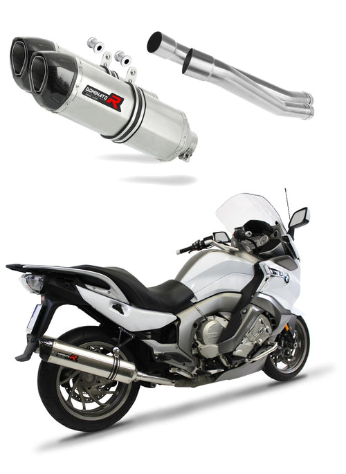 BMW K1600 GT GTL 2011 - 2023 Exhaust Silencer Muffler HP1 + dB killer medium