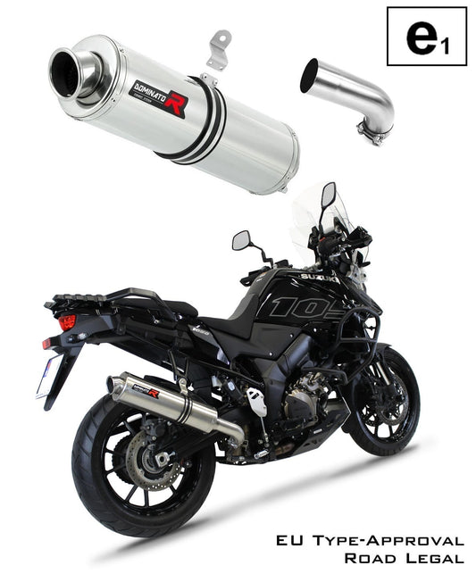 Suzuki DL 1050 V-Strom / XT / DE 2020 - 2024 EU Approved Exhaust Silencer ST 20 m. - Dominator motociklo duslintuvas