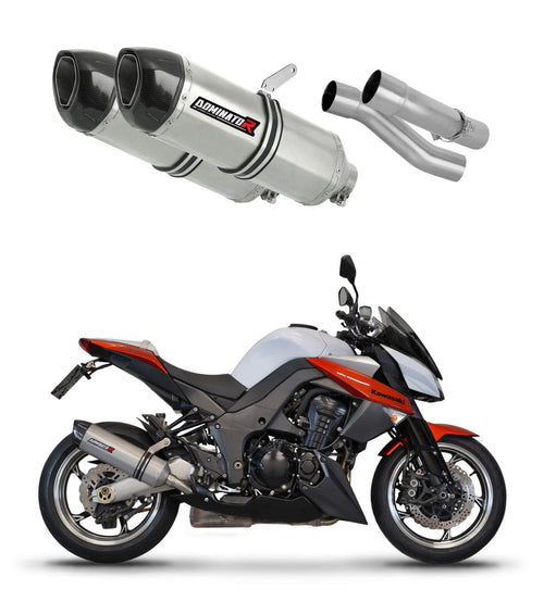 Kawasaki Z1000 2014 - 2016 Exhaust Silencer Muffler HP1 + dB killer medium