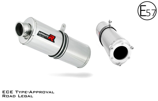 Kawasaki ZX6R 1995 - 1997 EU Approved Exhaust Silencer OV 19 m. - Dominator motociklo duslintuvas