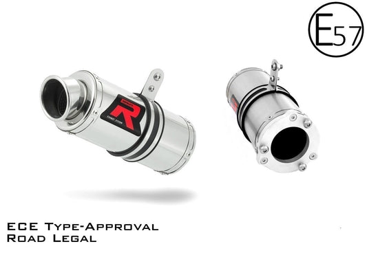 Kawasaki ZX9R 1998 - 2002 EU Approved Exhaust Silencer GP1 19 m. - Dominator motociklo duslintuvas