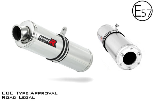 Kawasaki ZX6R 1998 - 2002 EU Approved Exhaust Silencer ST 19 m. - Dominator motociklo duslintuvas