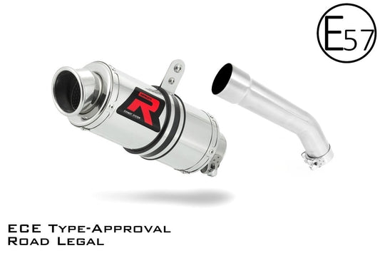 Kawasaki ZX10R 2004 - 2005 EU Approved Exhaust Silencer GP1 20 m. - Dominator motociklo duslintuvas