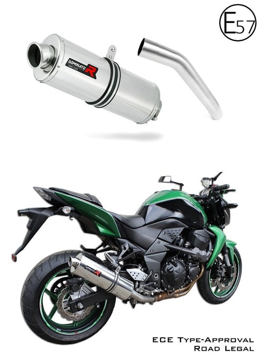 Kawasaki Z750 2007 - 2012 EU Approved Exhaust Silencer OV 20 m. - Dominator motociklo duslintuvas