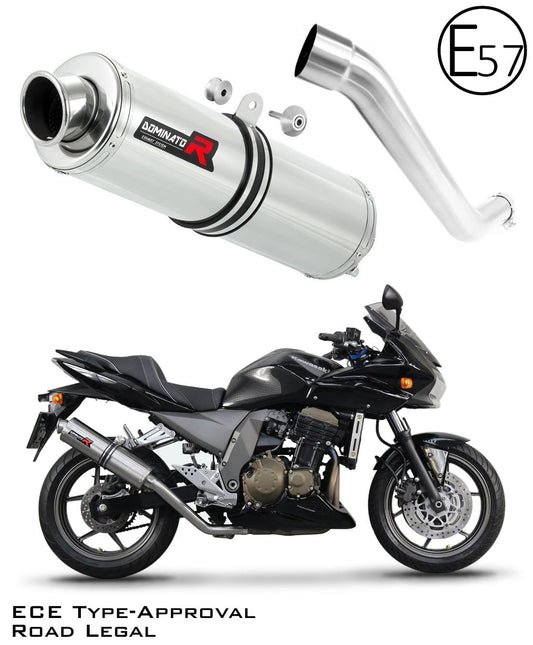 Kawasaki Z750 2004 - 2006 EU Approved Exhaust Silencer ST 20 m. - Dominator motociklo duslintuvas