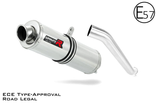Kawasaki ZX6R 636 2003 - 2004 EU Approved Exhaust Silencer ST 20 m. - Dominator motociklo duslintuvas