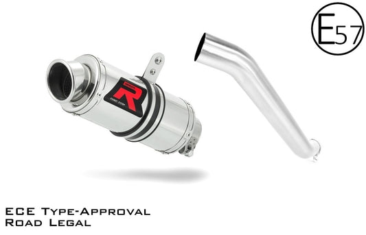 Kawasaki ZX6R 636 2003 - 2004 EU Approved Exhaust Silencer GP1 20 m. - Dominator motociklo duslintuvas