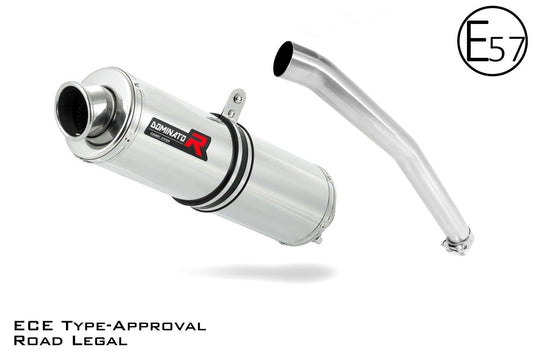 Yamaha YZF R6 1999 - 2002 EU Approved Exhaust Silencer ST 19 m. - Dominator motociklo duslintuvas