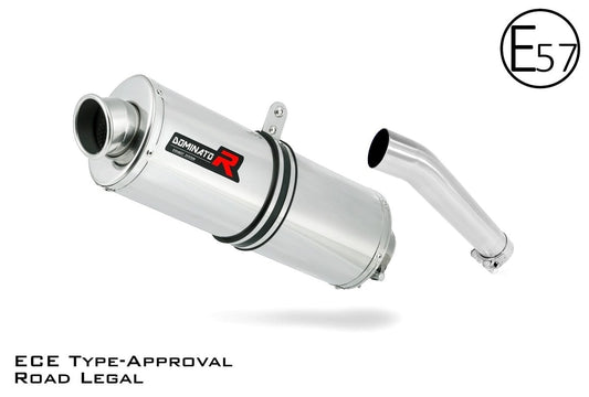 Yamaha FZS FAZER 600 1998 - 2003 EU Approved Exhaust Silencer OV 19 m. - Dominator motociklo duslintuvas