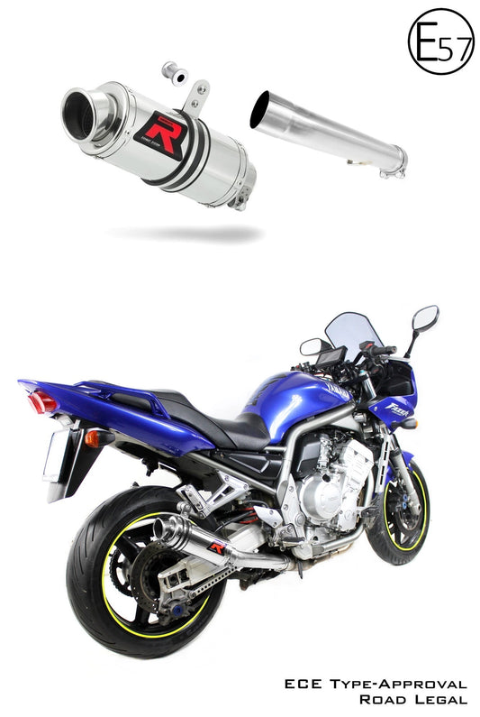Yamaha FZS FAZER 1000 2001 - 2005 EU Approved Exhaust Silencer GP1 20 m. - Dominator motociklo duslintuvas