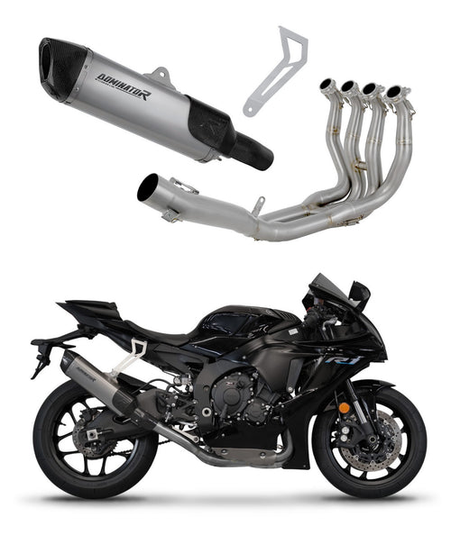 YZF R1 1000 RN49 2017 - 2019 Full Titanium Exhaust System HP6 + dB killer