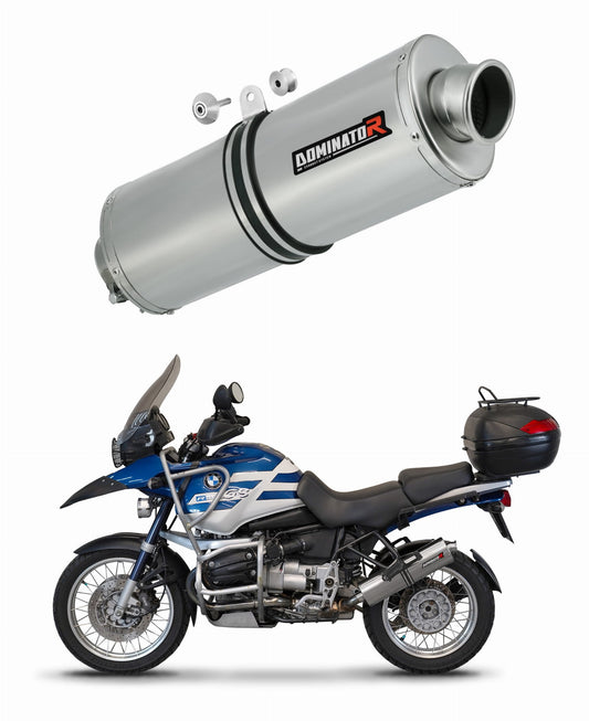 BMW R1150R Exhaust Silencer Muffler OV + dB killer medium - Dominator motociklo duslintuvas