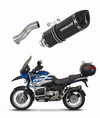 BMW R850R 2004 - 2007 Exhaust Silencer Muffler HP1 BLACK + dB killer medium 20 m.
