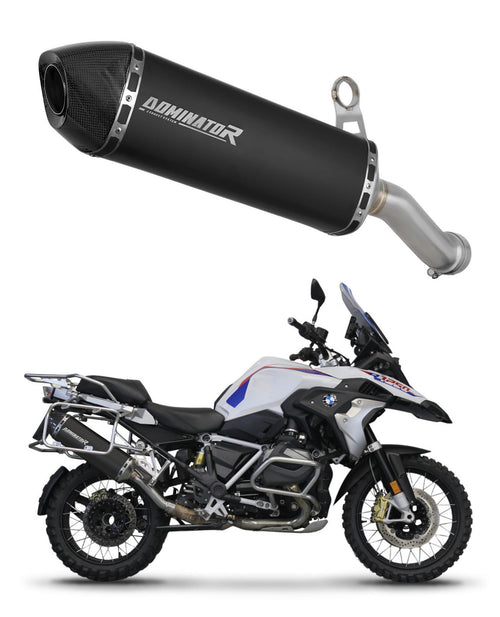 BMW R1250GS Adventure 2018 - 2023 Exhaust Silencer Muffler HP7 BLACK + dB killer medium